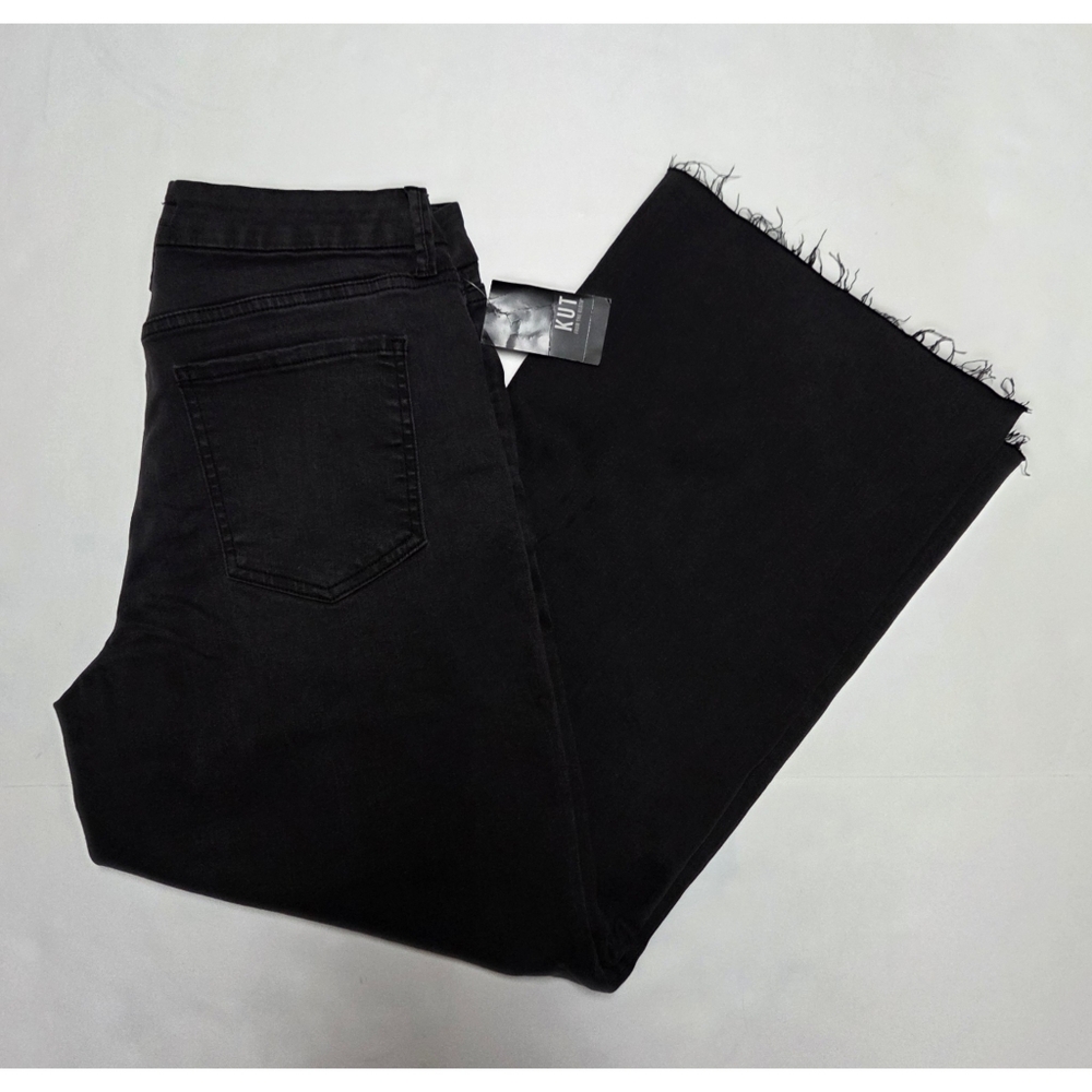 NWT Kut from the Kloth High Rise Meg Fab Ab Wide Leg Jeans